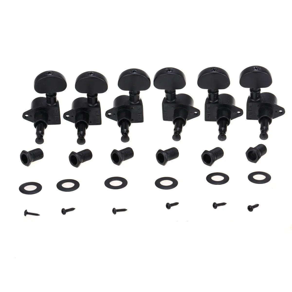 Part of musiclily ultra 3r3l 20 1 ratio grover roto style full sealed machine heads tuners tuning pegs keys with right angle screw for acoustic electric guitar mx2242p