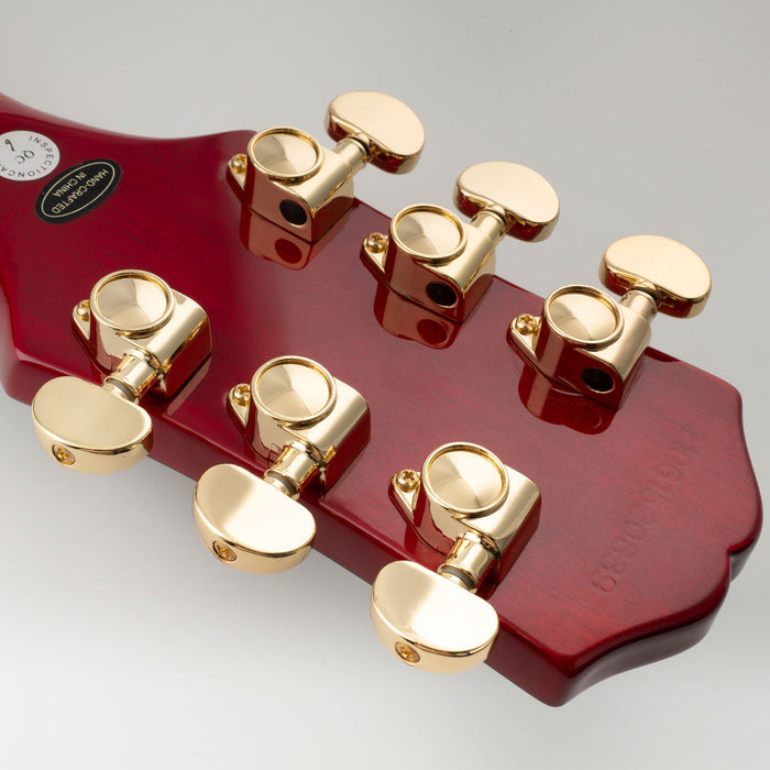 Musiclily Ultra 3R3L 20:1 Proporção Grover-Roto Estilo Máquinas de Cabeça Totalmente Seladas Afinadores de Trastes Teclas com Parafuso em Ângulo Reto para Violão Acústico e Elétrico