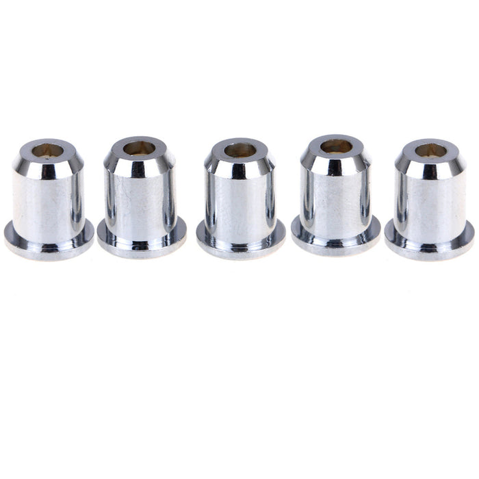 Musiclily Pro 14mm Brass Through Body String Mounting Ferrules for Electric Bass Set of 5