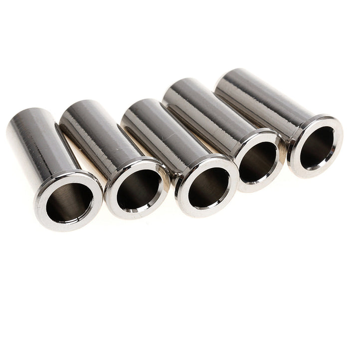 Musiclily Pro 25,5mm Ferragens de Montagem de Cordas através do Corpo em Latão para Baixo Elétrico Conjunto de 5 