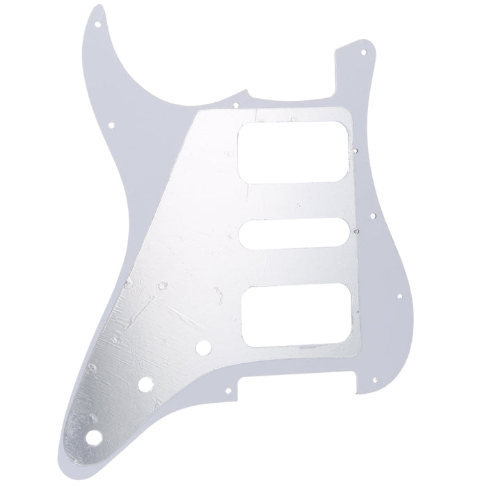 Musiclily Pro Battipenna per chitarra con angoli arrotondati HSH a 11 fori per chitarra elettrica stile American Mexican Fender Standard Strat, 3 strati/4 strati