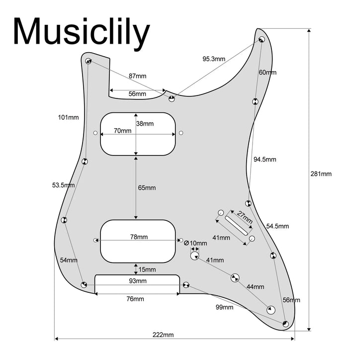 Parti Chitarra Per Fender Stratocaster Strat P90 3 Pickup Chitarra Battipenna, Tartaruga marrone a 4 strati Parti Chitarra Per Fender Stratocaster Strat P90 3 Pickup Chitarra Battipenna, Tartaruga marrone a 4 strati