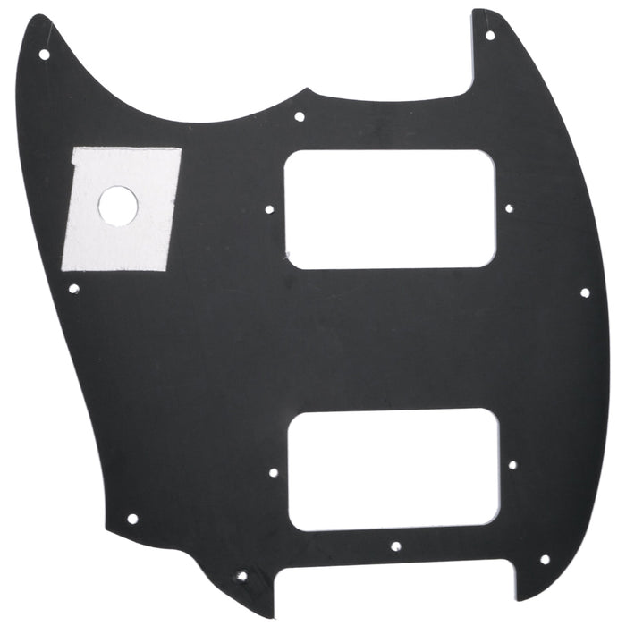 Musiclily Pro 9 Löcher abgerundete Ecken HH Gitarren-Pickguard für Squier Bullet Mustang Stil Elektrogitarre, 3-Lagen/4-Lagen