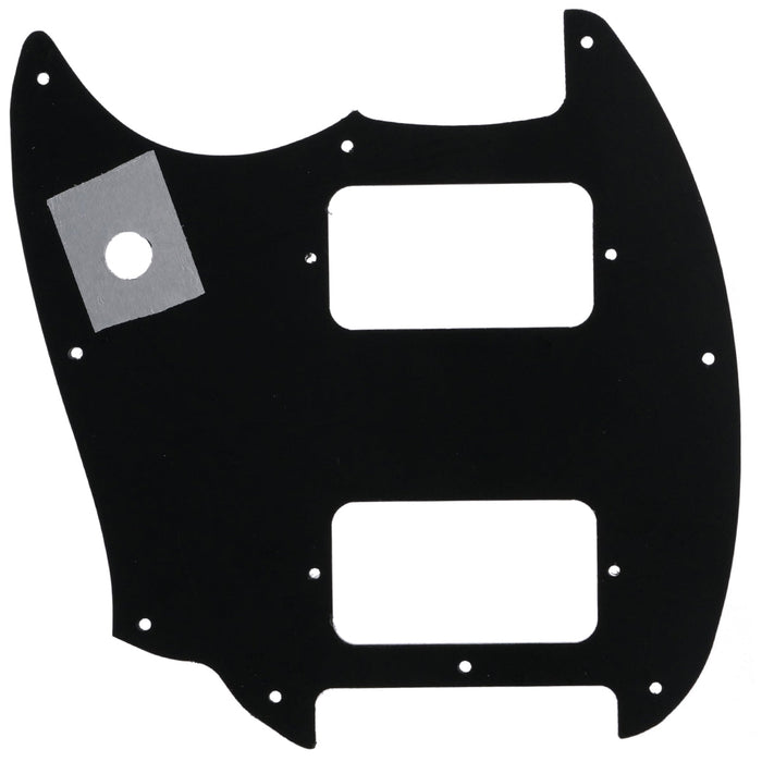 Musiclily Pro 9 Löcher abgerundete Ecken HH Gitarren-Pickguard für Squier Bullet Mustang Stil Elektrogitarre, 3-Lagen/4-Lagen