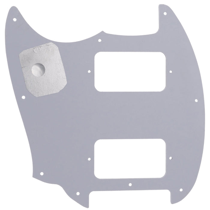 Musiclily Pro 9 Löcher abgerundete Ecken HH Gitarren-Pickguard für Squier Bullet Mustang Stil Elektrogitarre, 3-Lagen/4-Lagen