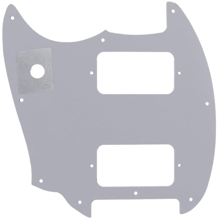 Musiclily Pro 9 Löcher abgerundete Ecken HH Gitarren-Pickguard für Squier Bullet Mustang Stil Elektrogitarre, 3-Lagen/4-Lagen