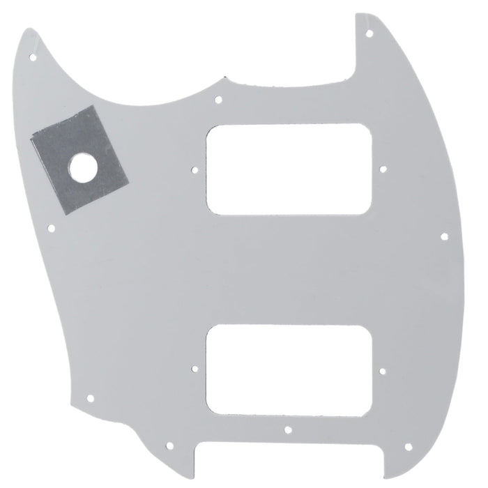 Musiclily Pro 9 Löcher abgerundete Ecken HH Gitarren-Pickguard für Squier Bullet Mustang Stil Elektrogitarre, 3-Lagen/4-Lagen