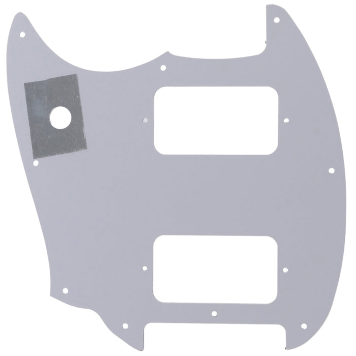Musiclily Pro 9 Löcher abgerundete Ecken HH Gitarren-Pickguard für Squier Bullet Mustang Stil Elektrogitarre, 3-Lagen/4-Lagen
