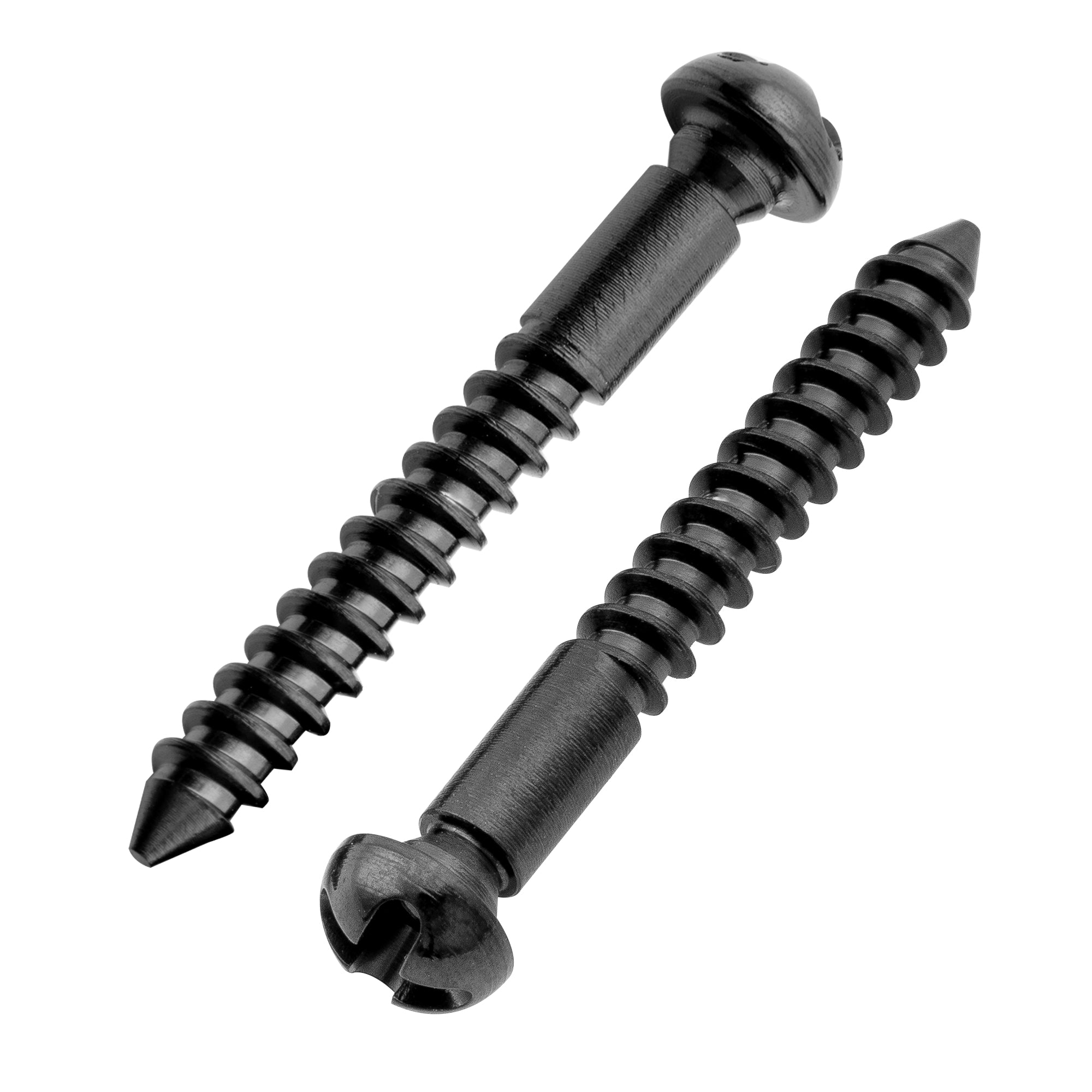 Tornillos de montaje Musiclily Ultra de acero inoxidable de 3,5 x 30 mm para puente de trémolo estilo PRS de guitarra eléctrica (juego de 6)