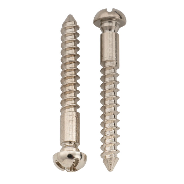 Musiclily Ultra 3.5x30mm Stainless Steel Mounting Screws for Electric Guitar PRS Style Tremolo Bridge, Set of 6