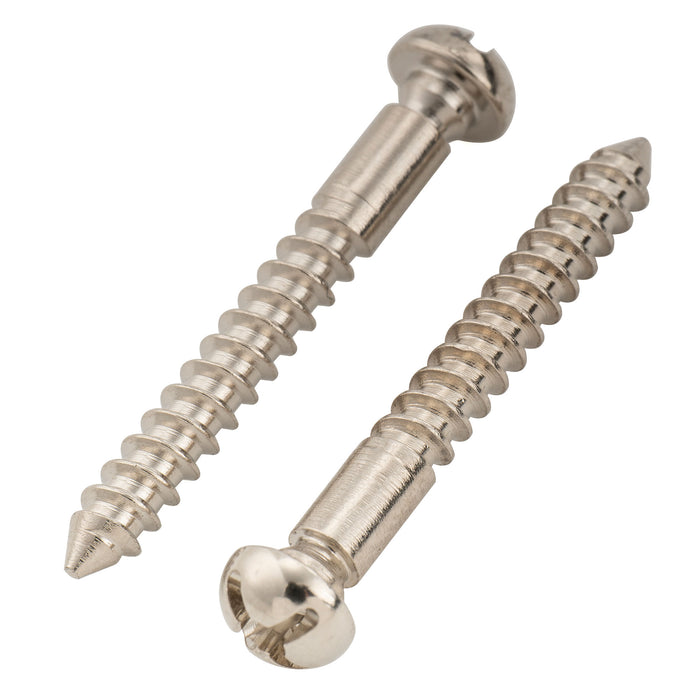 Musiclily Ultra 3.5x30mm Stainless Steel Mounting Screws for Electric Guitar PRS Style Tremolo Bridge, Set of 6