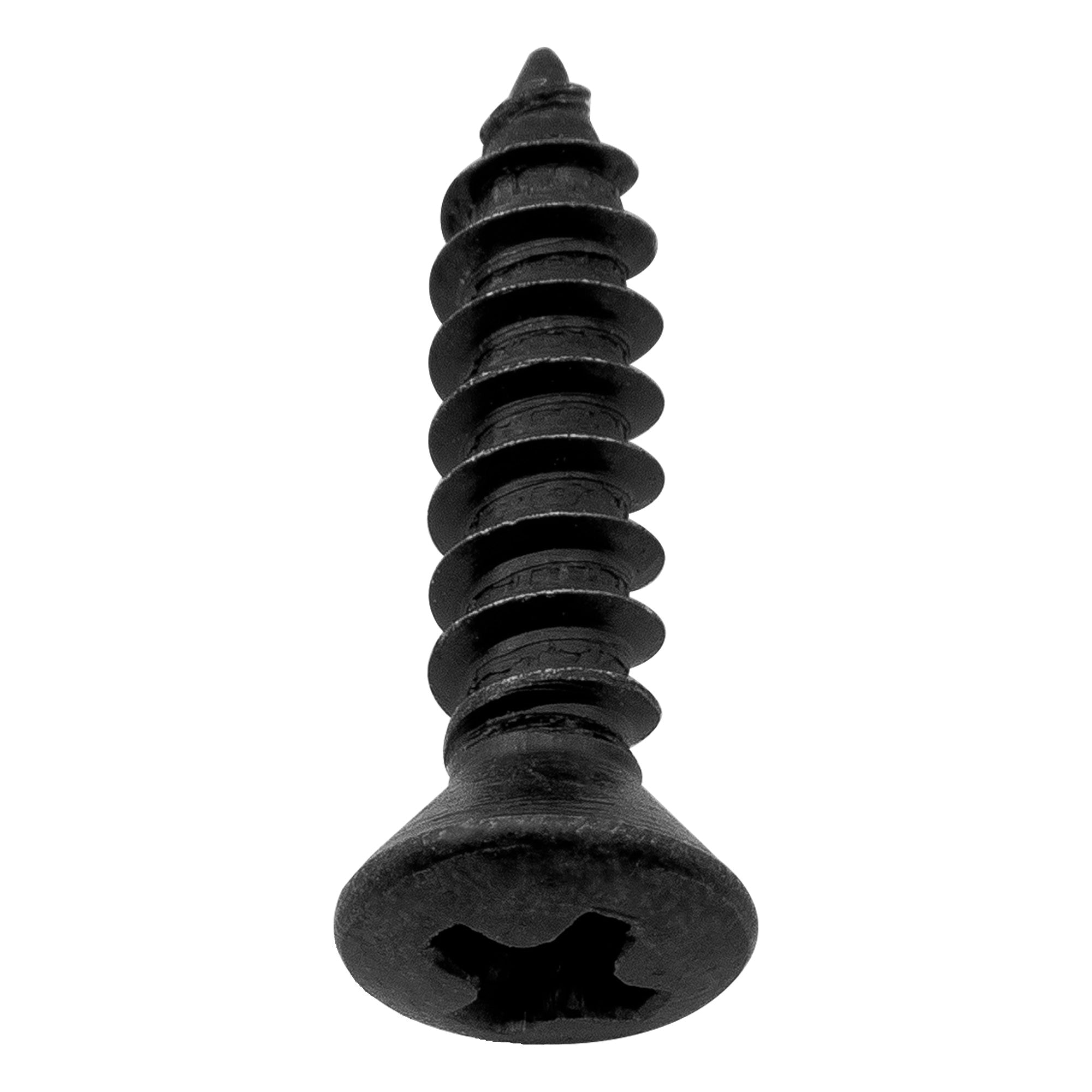 Tornillos de montaje avellanados Musiclily Ultra UNC#4-40 de 1/2 pulgada para golpeador de acero inoxidable para guitarra eléctrica o bajo estilo Fender de EE. UU.