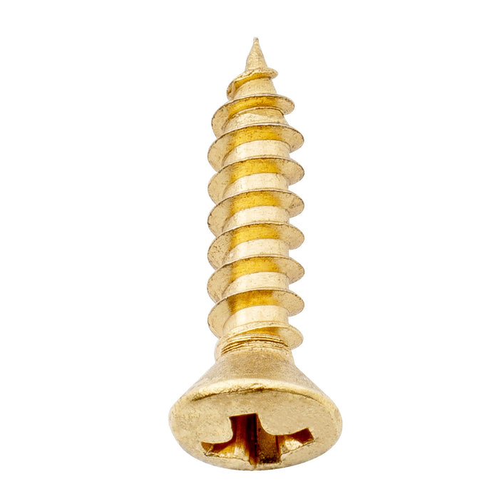 detail of musiclily ultra 3 12mm stainless steel pickguard countersunk mounting screws for usa fender style electric guitar or bass mx2252 50p
