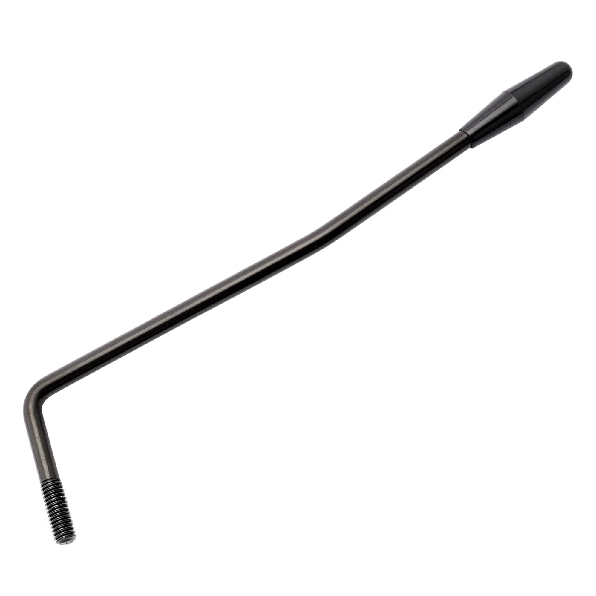 2 Bras Vibrato Enfichables 6mm Pour Guitare électrique Type Strat - Noir Et Argent, Longueur 178mm - 3