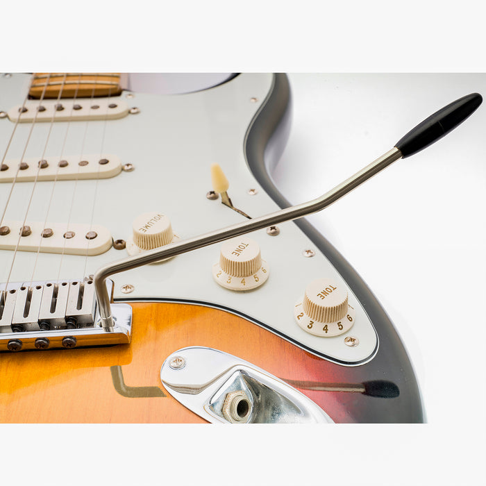 Musiclily Ultra M5 Threaded-in Full Solid Stainless Steel Tremolo Arm Whammy Bar 5mm Vibrato Arm for Mexico Fender Strat Style Electric Guitar