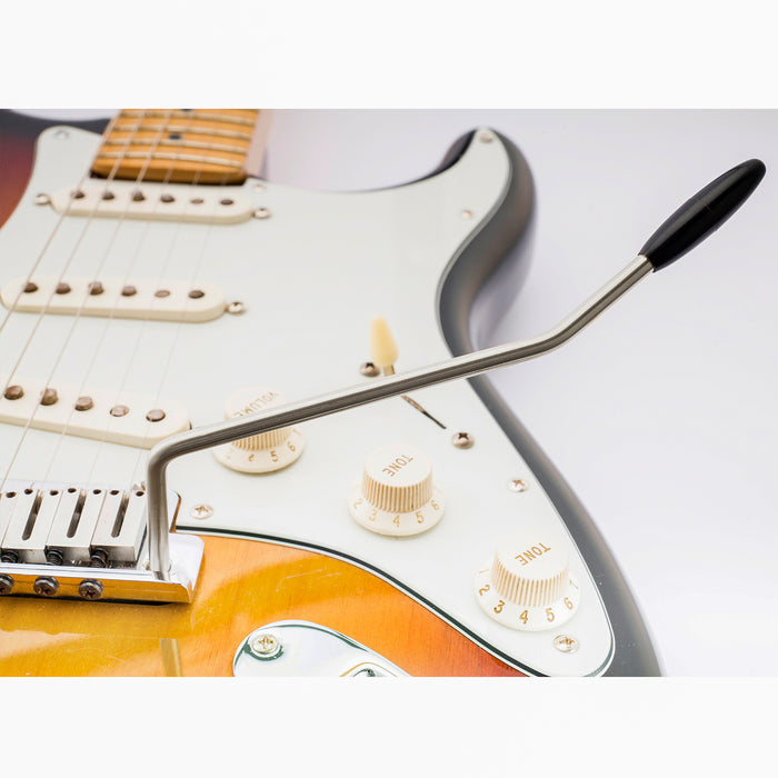 Musiclily Ultra 5mm Push-in Style Full Solid Stainless Steel Tremolo Arm Whammy Bar Vibrato Arm for Korea Made Wilkinson Tremolo Bridge