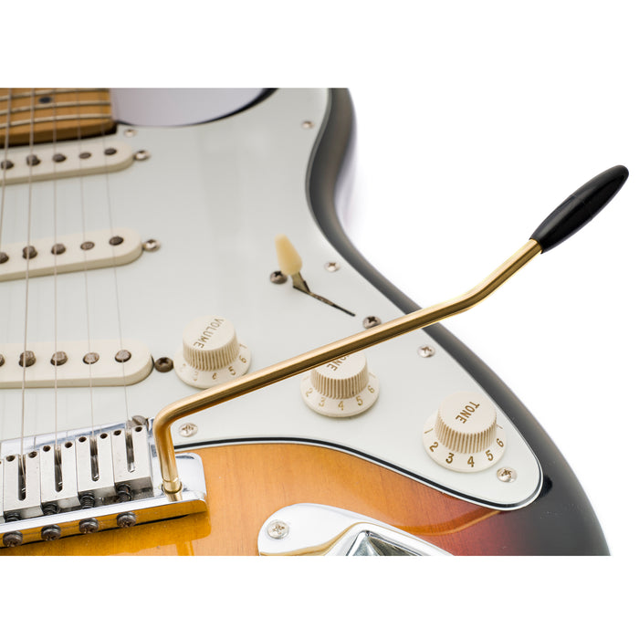 Musiclily Ultra 5mm Push-in Style Full Solid Stainless Steel Tremolo Arm Whammy Bar Vibrato Arm for China Made Wilkinson M Series Tremolo Bridge