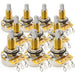 cts 450 a500k pot long split shaft 3 4 inch 10 audio taper potentiometer for electric guitar bass mx2271, 10 pcs