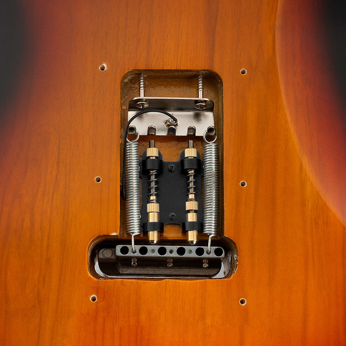 Musiclily ウルトラカラフルシリーズ エレキギター用トレモロブリッジ デュアルトレモロストッパーおよびスタビライザー