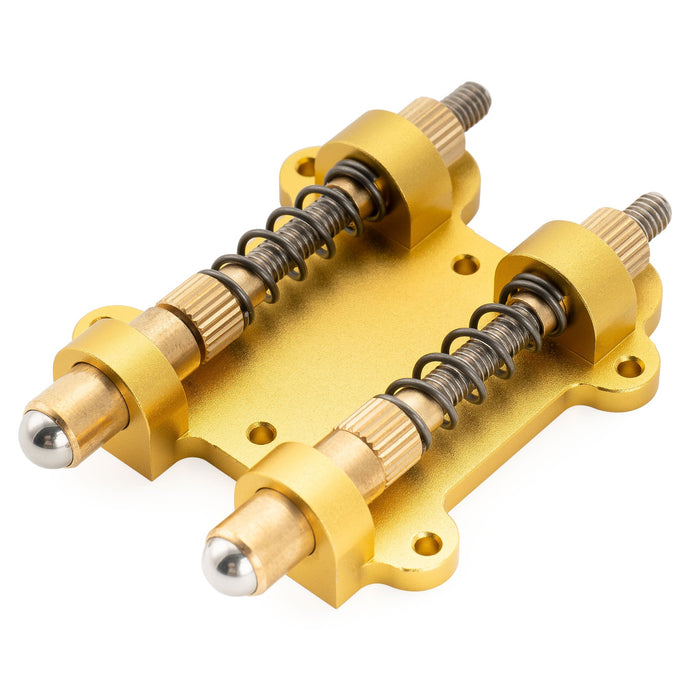 Musiclily ウルトラカラフルシリーズ エレキギター用トレモロブリッジ デュアルトレモロストッパーおよびスタビライザー