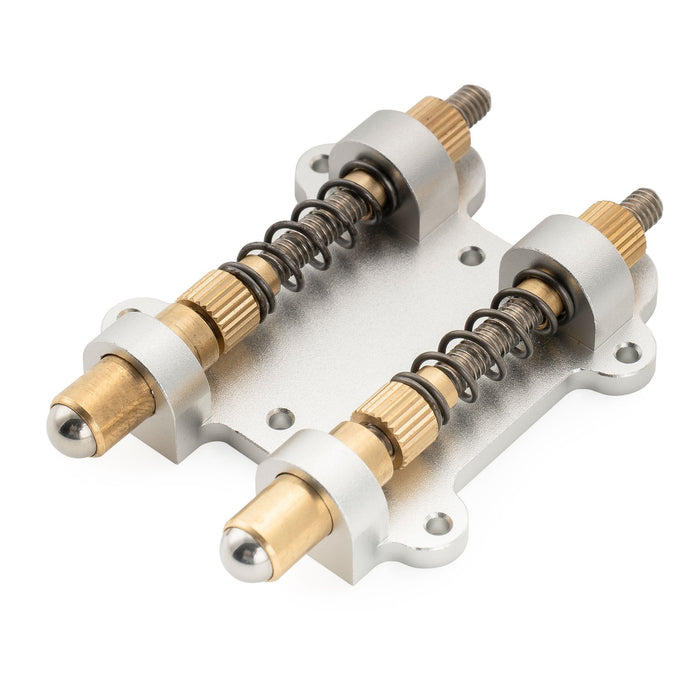 Musiclily ウルトラカラフルシリーズ エレキギター用トレモロブリッジ デュアルトレモロストッパーおよびスタビライザー