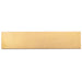 detail of musiclily ultra flat full solid brass fret press caul insert for acoustic electric guitar bass mx2293
