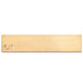 musiclily ultra flat full solid brass fret press caul insert for acoustic electric guitar bass mx2293