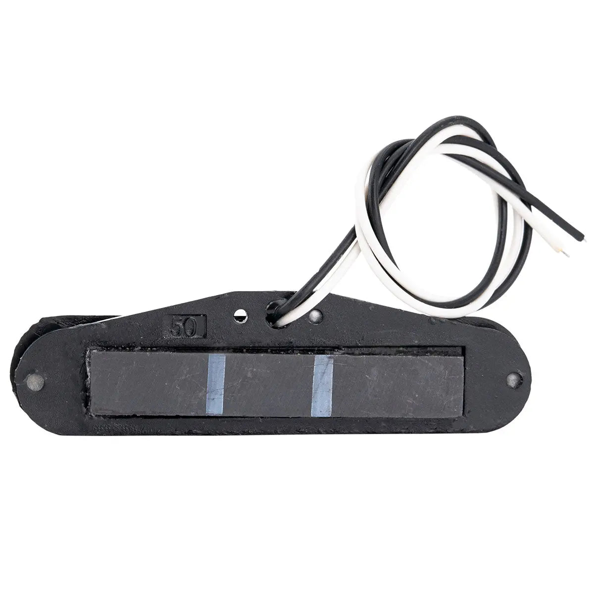 Part of musiclily basic 50mm ceramic single coil neck pickup for strat style electric guitar mx2295bk