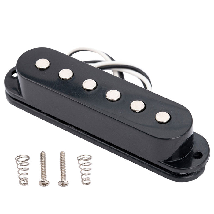 musiclily basic 50mm ceramic single coil neck pickup for strat style electric guitar mx2295bk details
