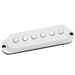 musiclily basic 50mm ceramic single coil neck pickup for strat style electric guitar mx2295bk, white