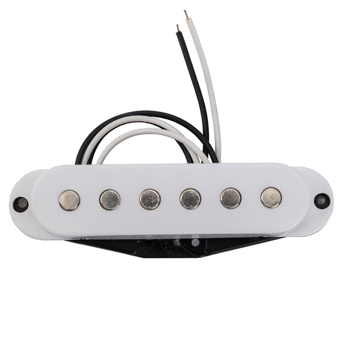 Musiclily Basic 50mm Pickup a bobina singola in ceramica per il collo della chitarra elettrica in stile Strat. 