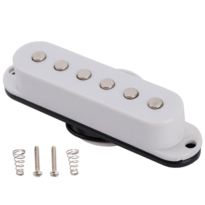 Musiclily Basic 50mm Pickup a bobina singola in ceramica per il collo della chitarra elettrica in stile Strat. 