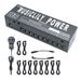 musiclily pro guitar power supply 10 way isolated dc output for 9v 12v 18v effect pedal with au standard adapter mx2327au