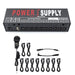 musiclily pro guitar power supply 10 way isolated dc output for 9v 12v 18v effect pedal with usb port au standard adapter mx2328au