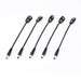 musiclily pro 9v battery clip converter power cable snap connector 2 1mm 5 5mm plug for guitar effect pedals mx2332p