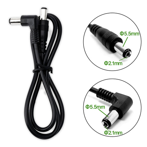Dimensions of musiclily pro guitar effect pedal power supply cable mx2332p