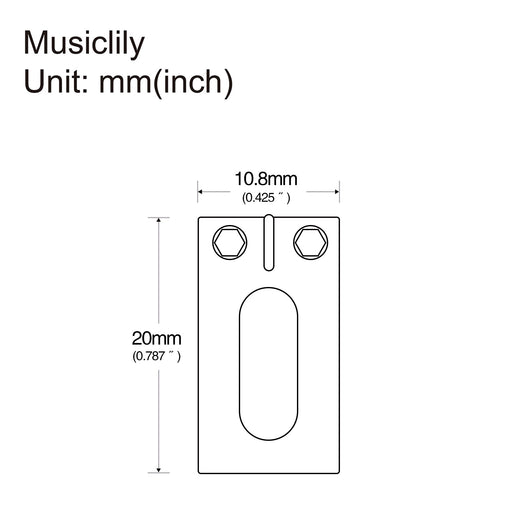 Dimensions of wilkinson m series 10 8mm modern style saddles for imported strat tele style electric guitar wilkinson m series bridge mx2341 2p