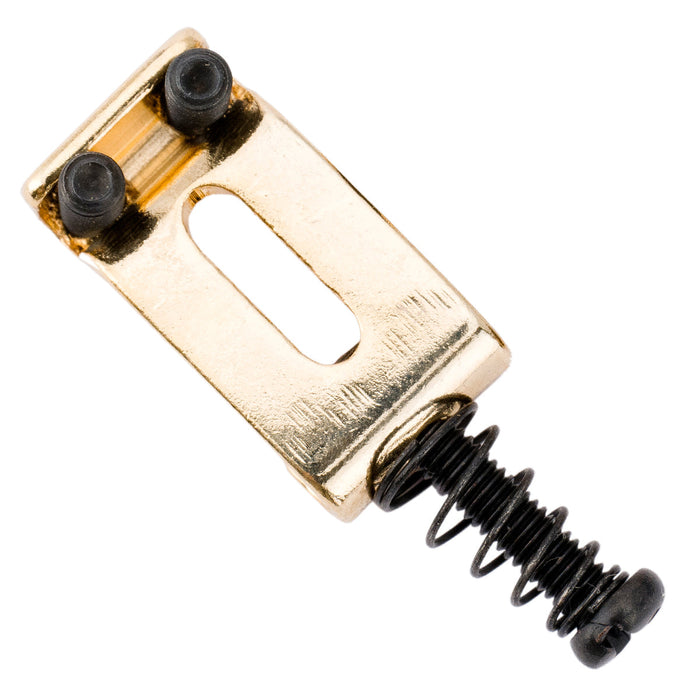 Wilkinson WVC 10.8mmピッチ ヴィンテージスタイル 鋼製 トレモロブリッジサドル Import Stratストラトエレキギター用 ブラック(2個セット)