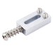 musiclily ultra 10 5mm modern style rectangle full solid brass saddles for strat tele style electric guitar mx2370 6p