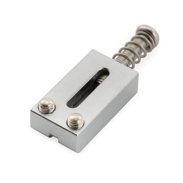 Musiclily Ultra 10,8 mm Moderner Stil Rechteckvolle Vollmessingsattel für Strat-Tele-Stil-Elektrogitarren, Set von 6