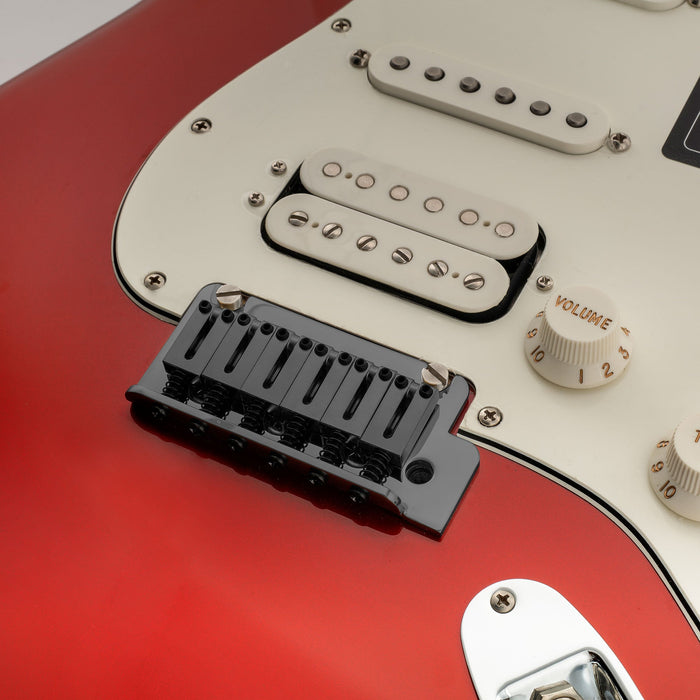 Part of musiclily ultra 11 2mm modern style rectangle full solid brass saddles for vintage strat style electric guitar mx2372 6p