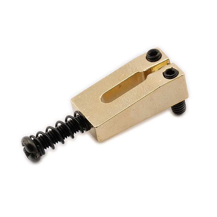 Wilkinson WVP 10.8mmピッチ ステンレス鋼製 ト レモロブリッジサドル Import Stratストラトエレキギター用 ブラック(6個セット)