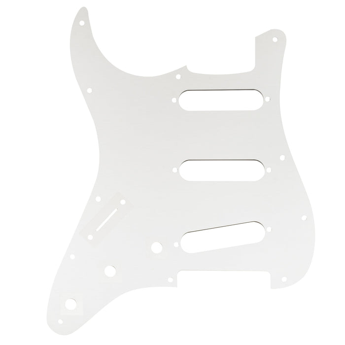 Golpeador de guitarra Musiclily Ultra de aluminio anodizado ST SSS de 11 agujeros para guitarra eléctrica estilo Fender Standard Strat estilo americano mexicano