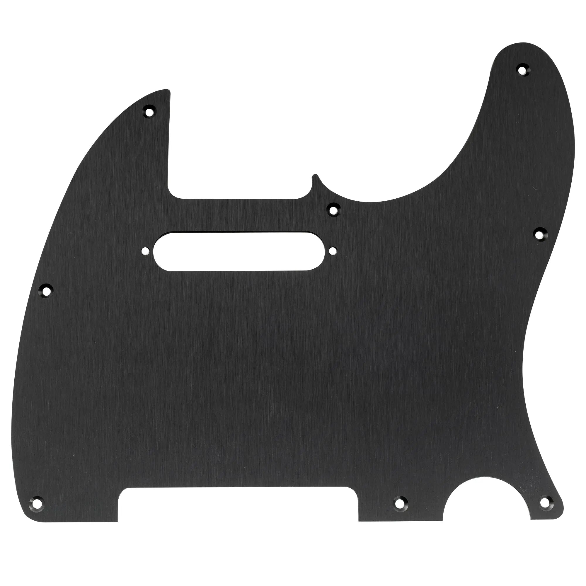 musiclily ultra 8 holes anodized aluminum tl guitar pickguard for american mexican fender standard tele style electric guitar mx2379p
