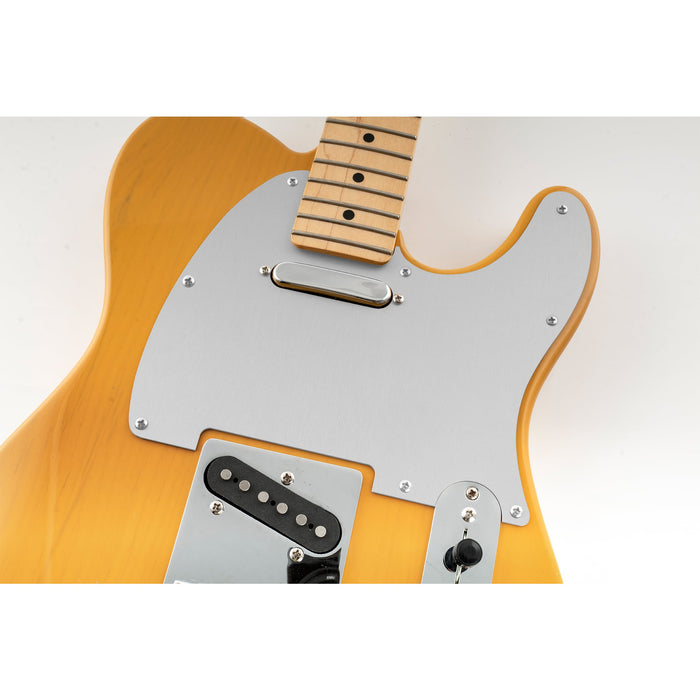 Golpeador de guitarra Musiclily Ultra de aluminio anodizado de 8 agujeros para guitarra eléctrica Fender Standard Tele estilo americano mexicano