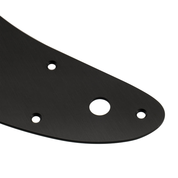 Musiclily Ultra 13-Hole Anodized Aluminum Pickguard for Vintage 60s Jazzmaster Style Electric Guitar, Black