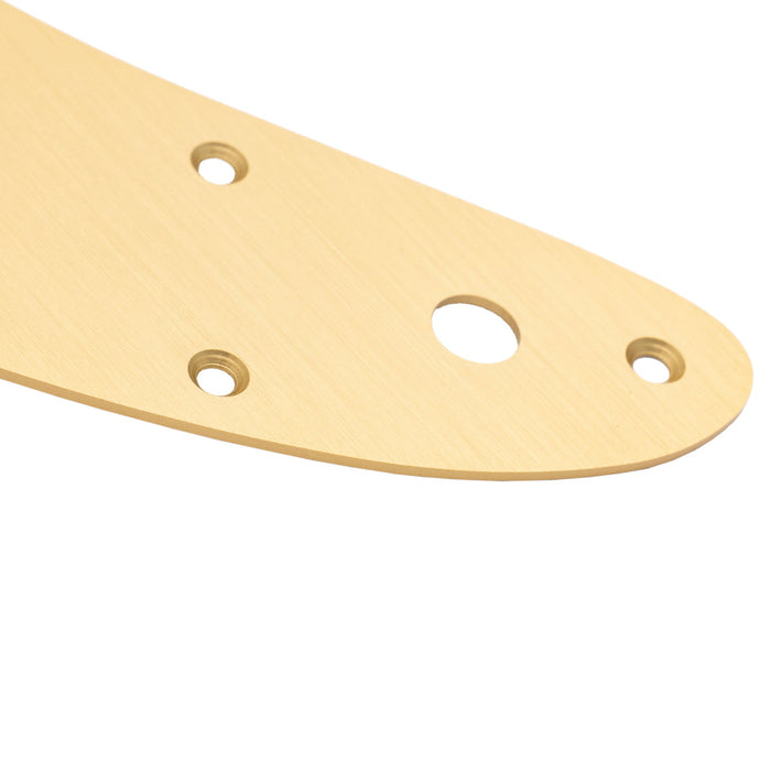 detail of musiclily ultra 13 holes anodized aluminum pickguard for vintage 60s jazzmaster style electric guitar mx2380p