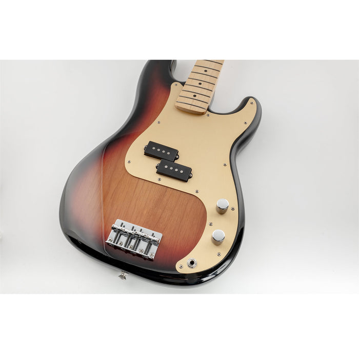 Golpeador Musiclily Ultra de aluminio anodizado de 13 agujeros para bajos Fender Standard Precision Bass.