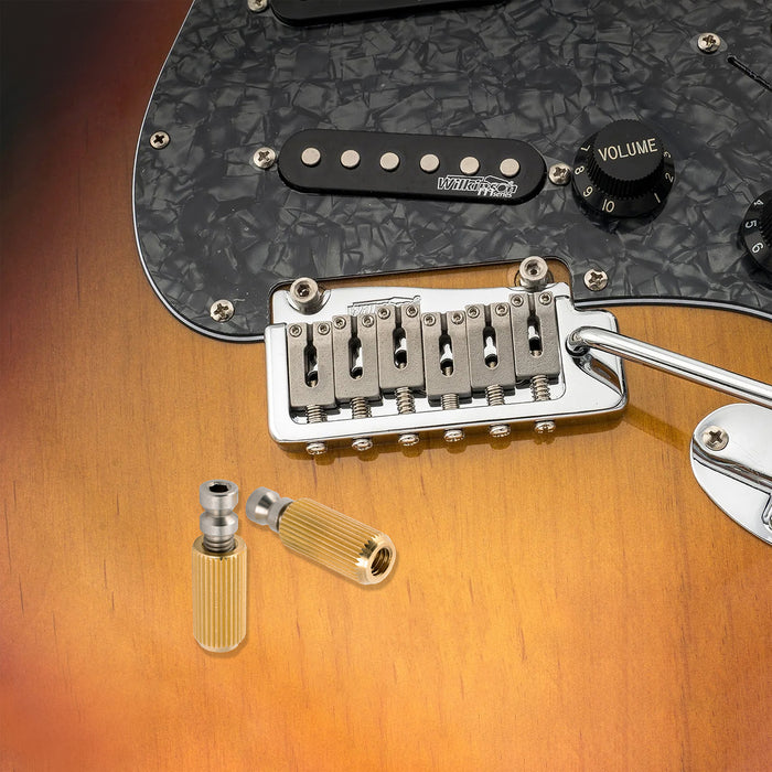 Wilkinson WVP Tremolo Bridge Mounting Insert e Stud, Set di 2 