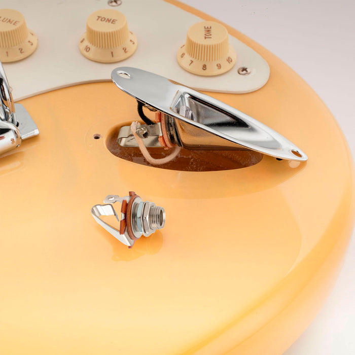 Musiclily Pro 1/4 inch 6.35mm 2 Contact Mono Output Jack Socket for Electric Guitar Bass
